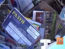 Some of the 465 QSL cards recovered from the downed Malaysian Airlines Flight MH17. [YouTube video]